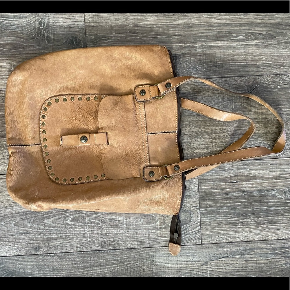 PATRICIA NASH leather tote
